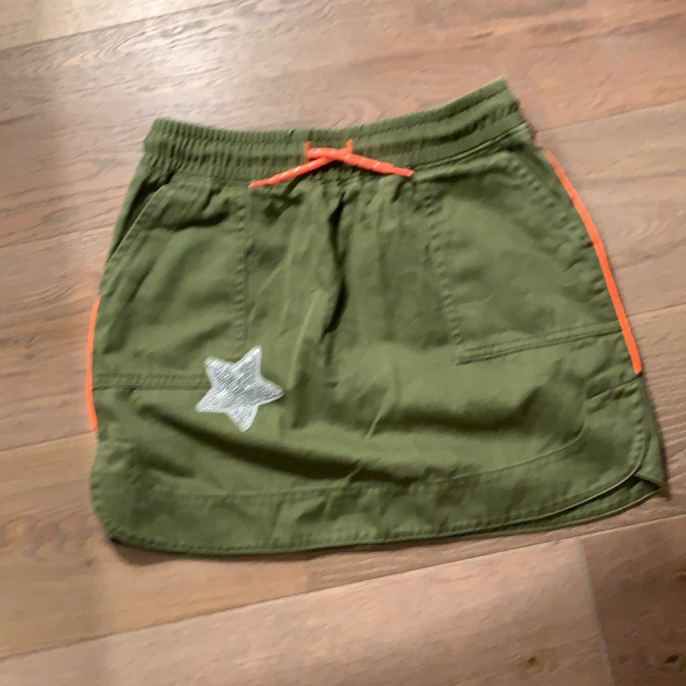 Cute military green skirt